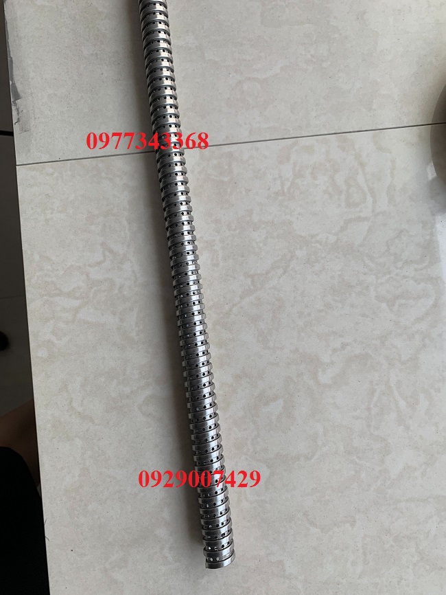 Ống xoắn thẩm thấu inox phi 18, thoát nước mặt cầu
